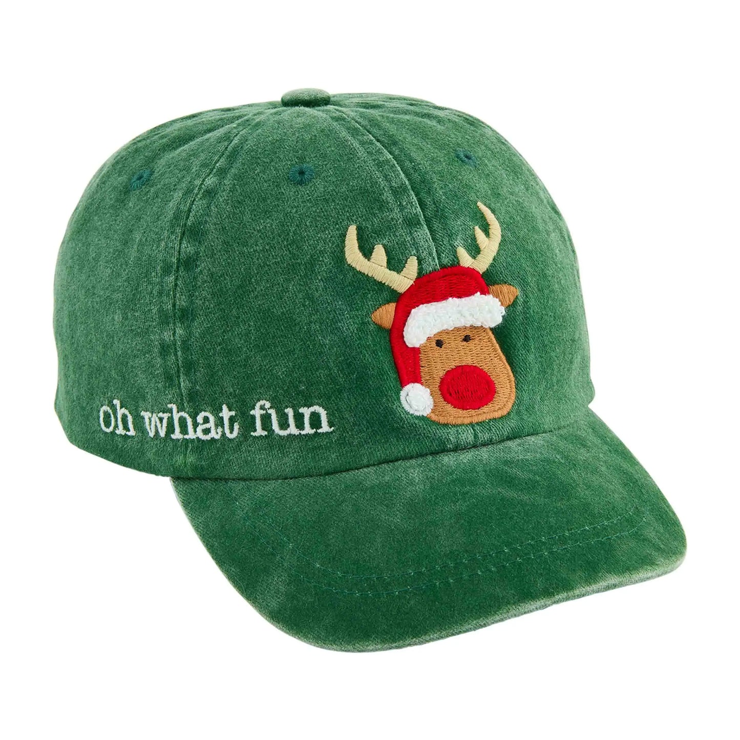 Mudpie Green Christmas Hat