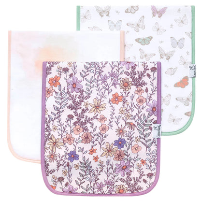 Copper Pearl Burp Cloths