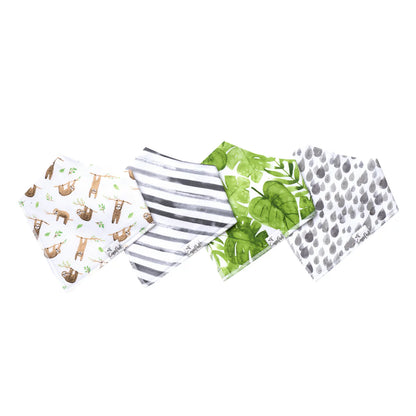 Copper Pearl Bandana Bib Sets