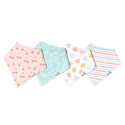 Copper Pearl Bandana Bib Sets