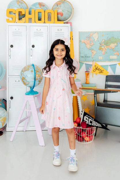 MR Gold Star Polo Dress
