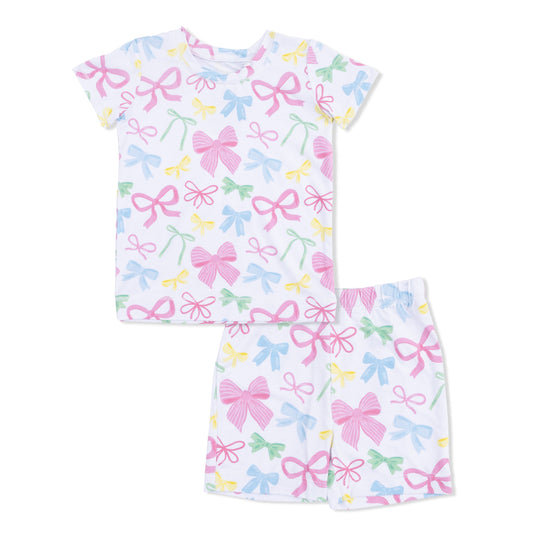 Angel Dear Sweet Bows Loungewear Short Set