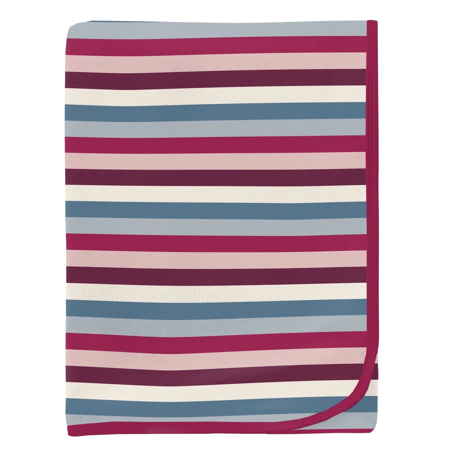 Kickee Pants Jingle Bell Stripe Swaddling Blanket