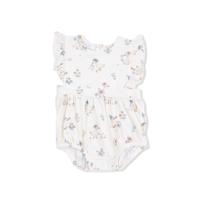 Angel Dear Flower Ducklings Sunsuit
