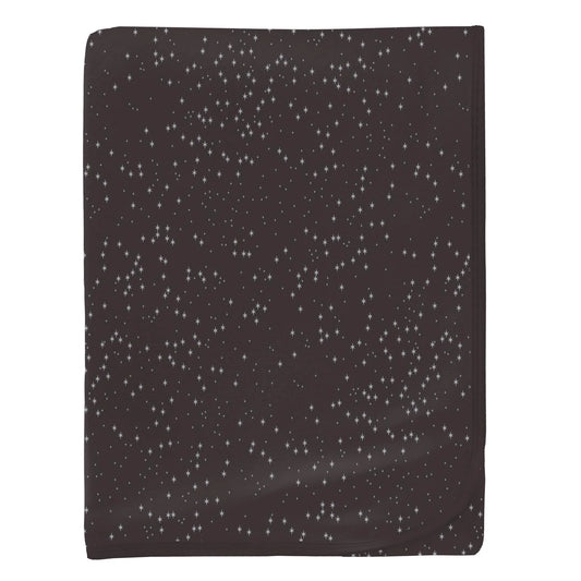 Kickee Pants Midnight Foil Constellations Swaddling Blanket
