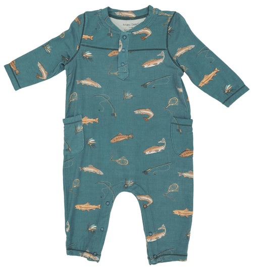 Angel Dear Trout Romper