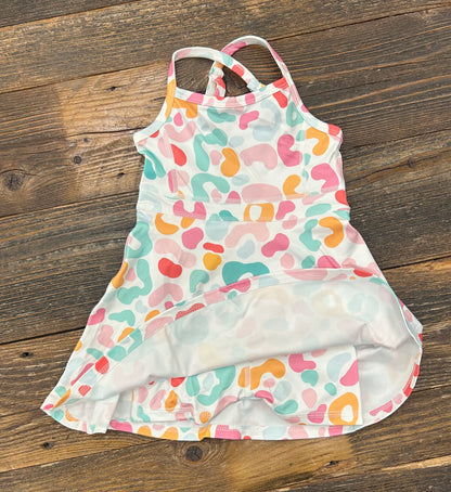 Pastel Leopard Tennis Dress