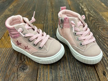 Blowfish Ballet Pink Suede Wanderland High