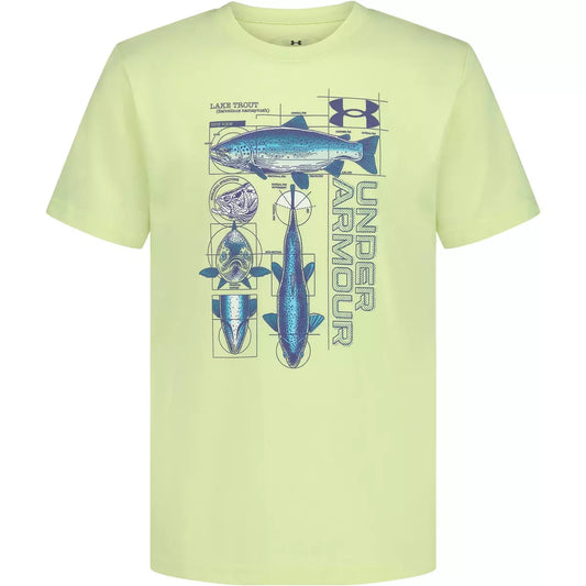 Under Armour Fade Green Lake Trout Tee