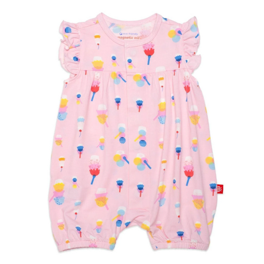Magnetic Me Pink Sundae Funday Magnetic Romper