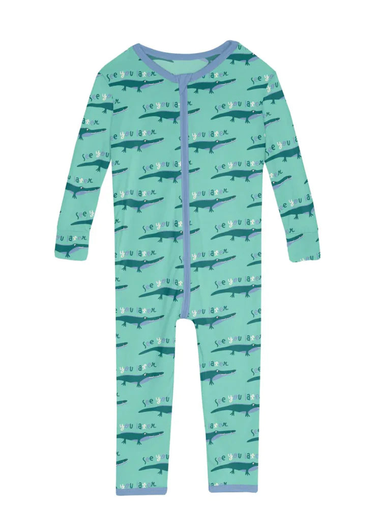 Kickee Glass Later Alligator Convertible Sleeper With Zipper
