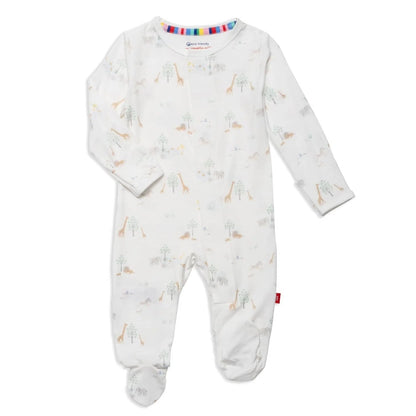 Magnetic Me White Serene Safari Modal Magnetic Footie