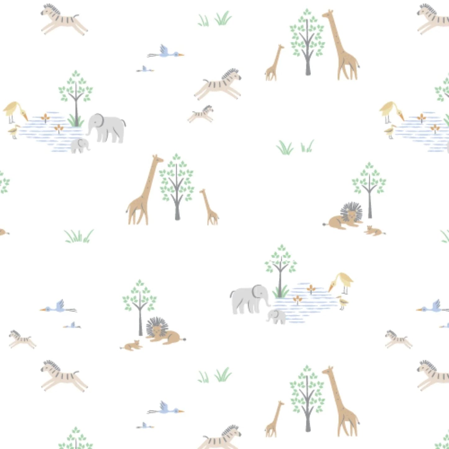 Magnetic Me White Serene Safari Modal Magnetic Footie