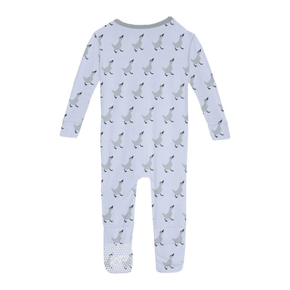 Kickee Dew Ugly Duckling Convertible Sleeper With Zipper