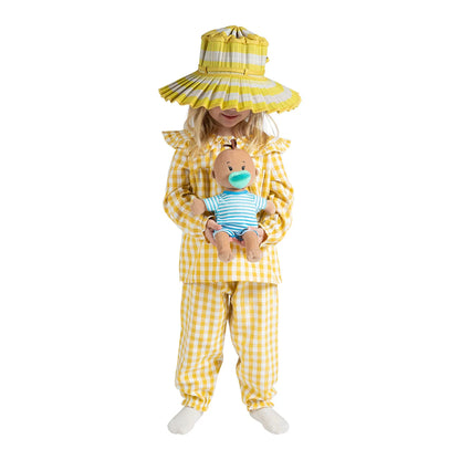Wee Baby Stella Blue Stripe Romper