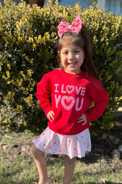 I Love You Sweatshirt
