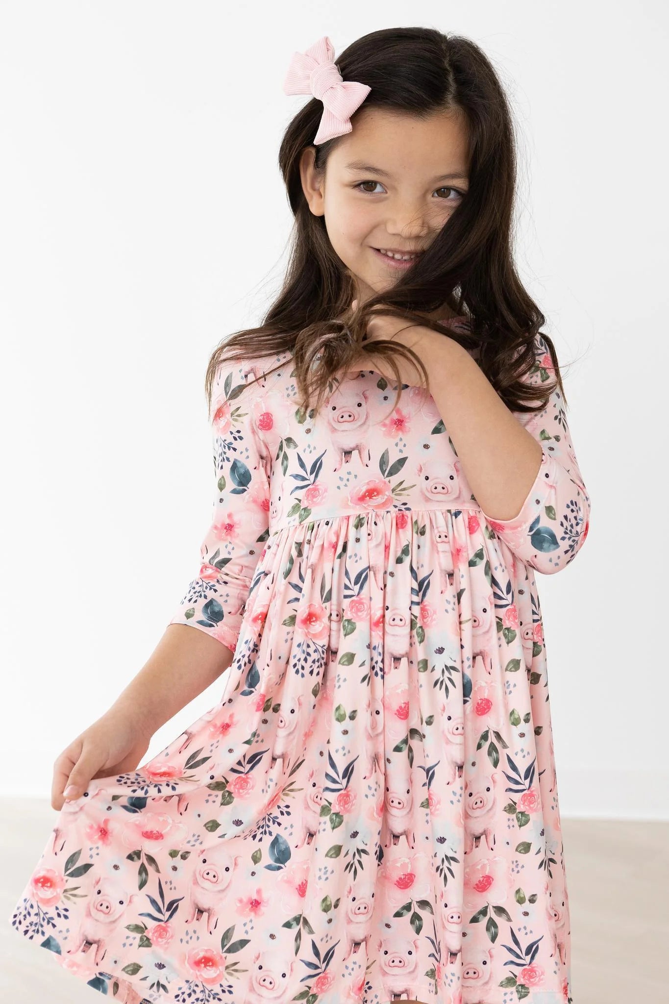 M&R This Little Piggy Twirl Dress