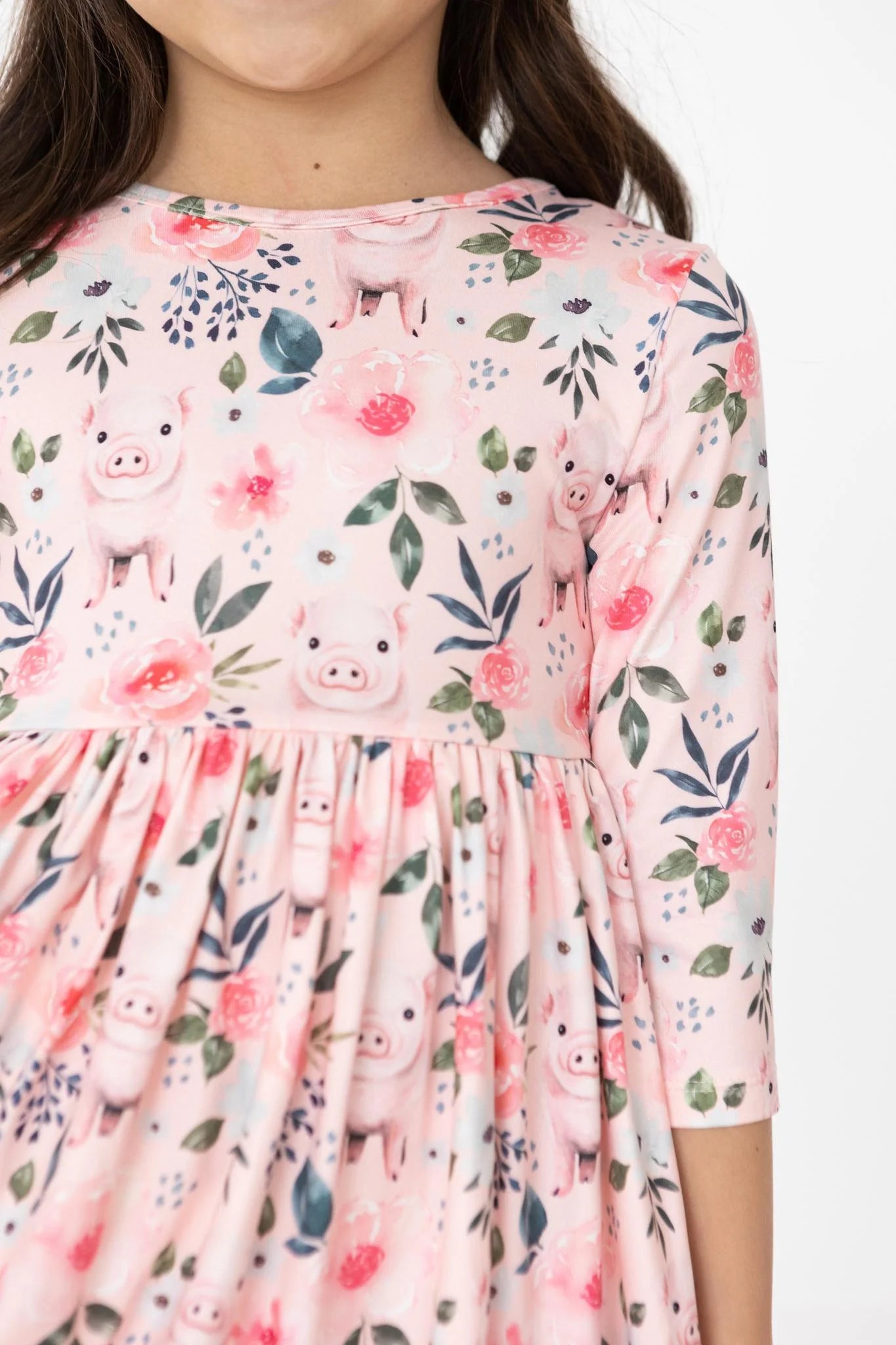 M&R This Little Piggy Twirl Dress