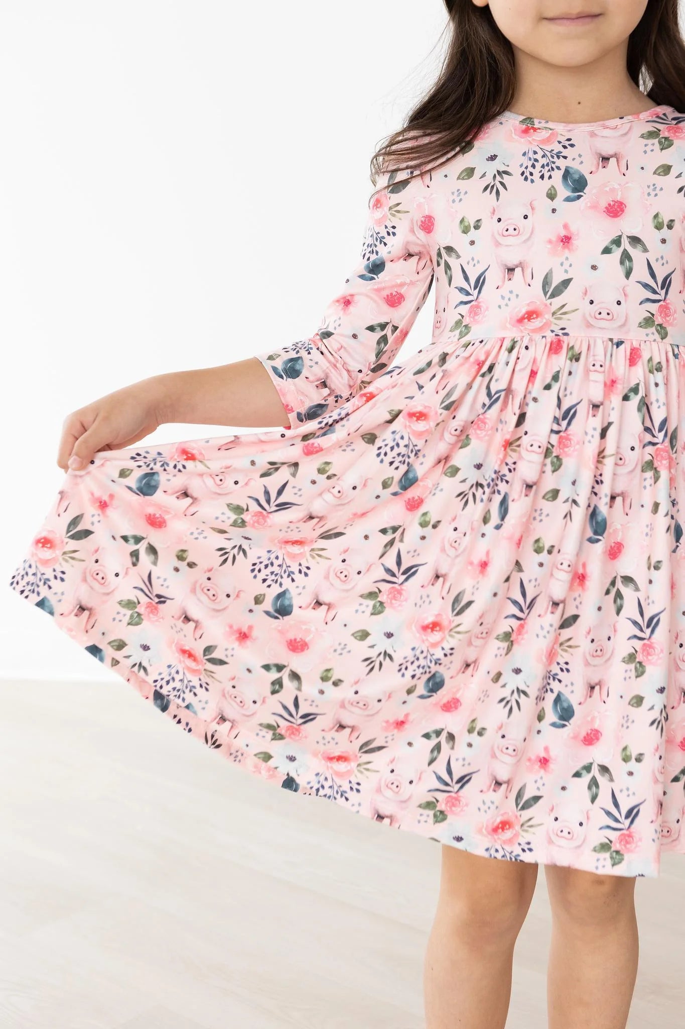 M&R This Little Piggy Twirl Dress