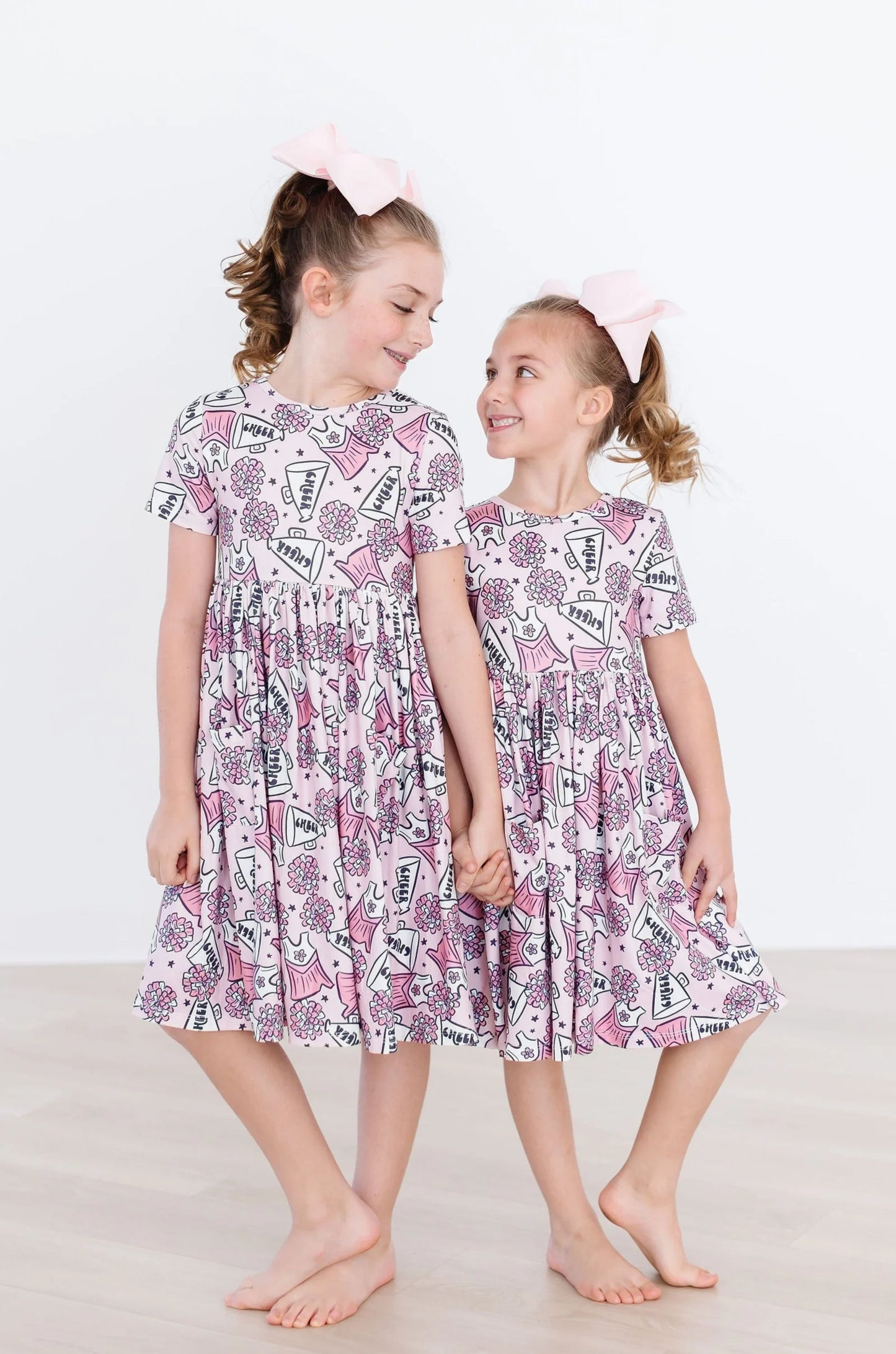 M&R Cheer S/S Pocket Twirl Dress