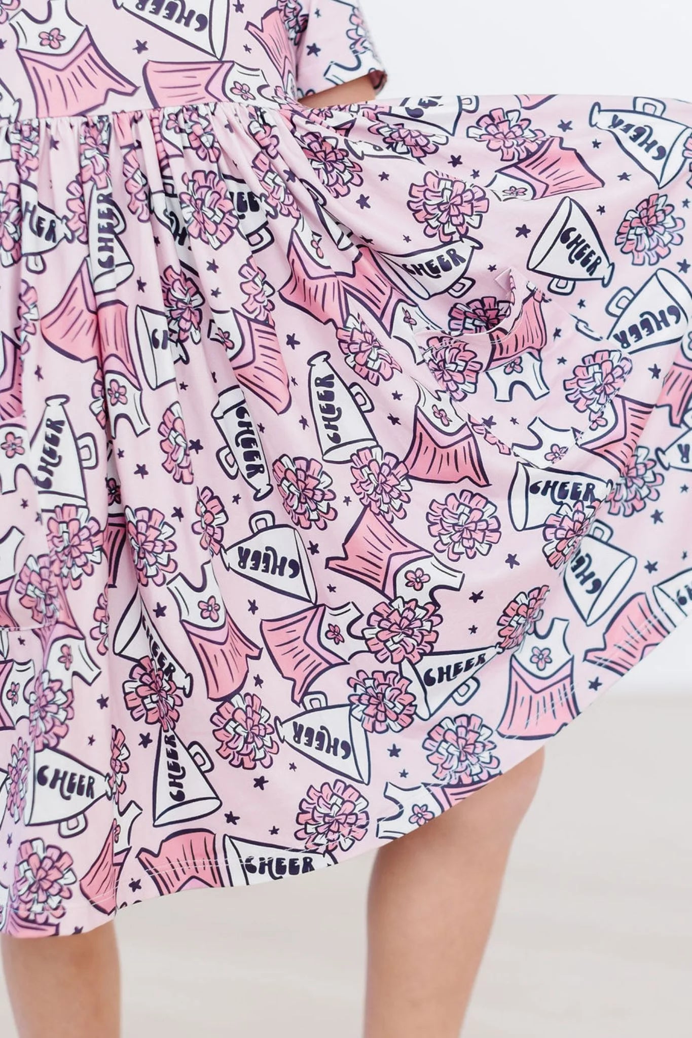 M&R Cheer S/S Pocket Twirl Dress