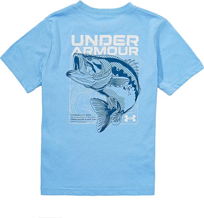 Under Armour Horizon Blue Lure & Bass Tee