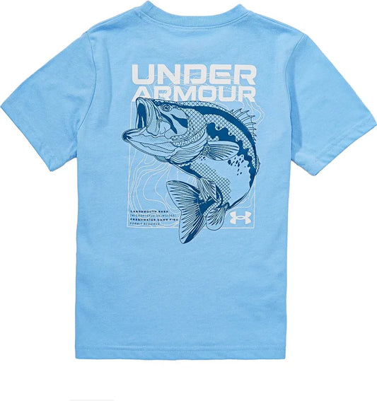 Under Armour Horizon Blue Lure & Bass Tee
