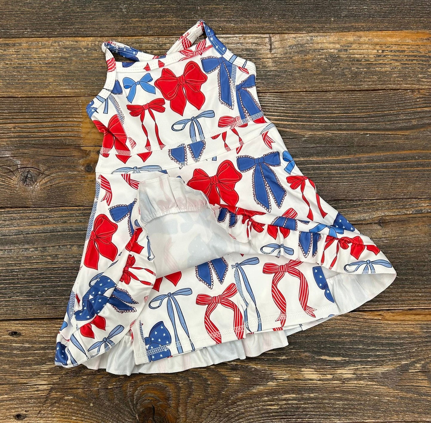RWB Bow Tennis Dress