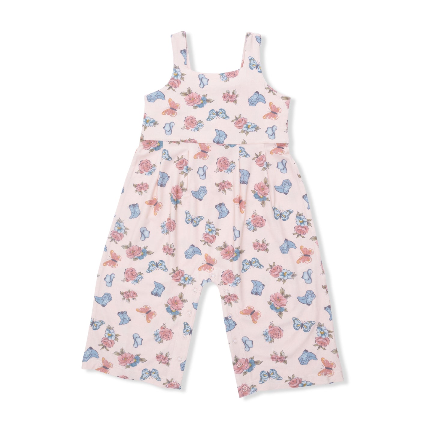 Angel Dear Country Girl Boots Wide Leg Jumpsuit