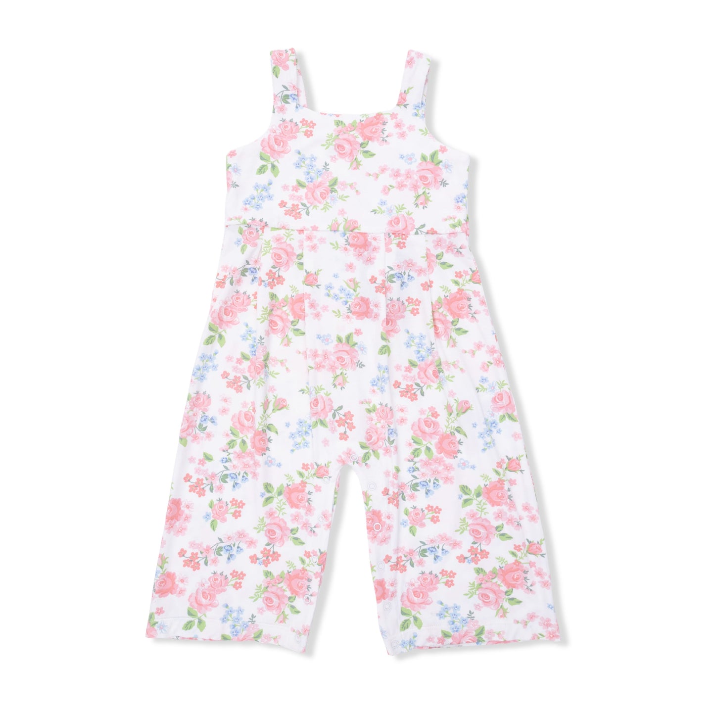 Angel Dear Cute Little Roses Wide Leg Jumpsuit
