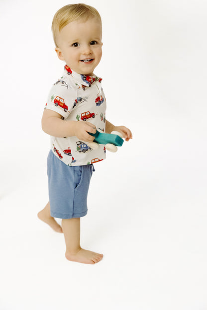 Angel Dear Off-Road Adventure Polo Shirt & Short Set