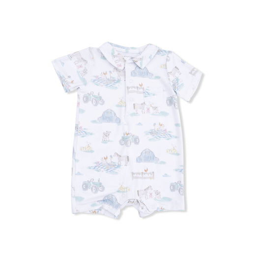 Angel Dear Farm Animal Party Polo Shortie