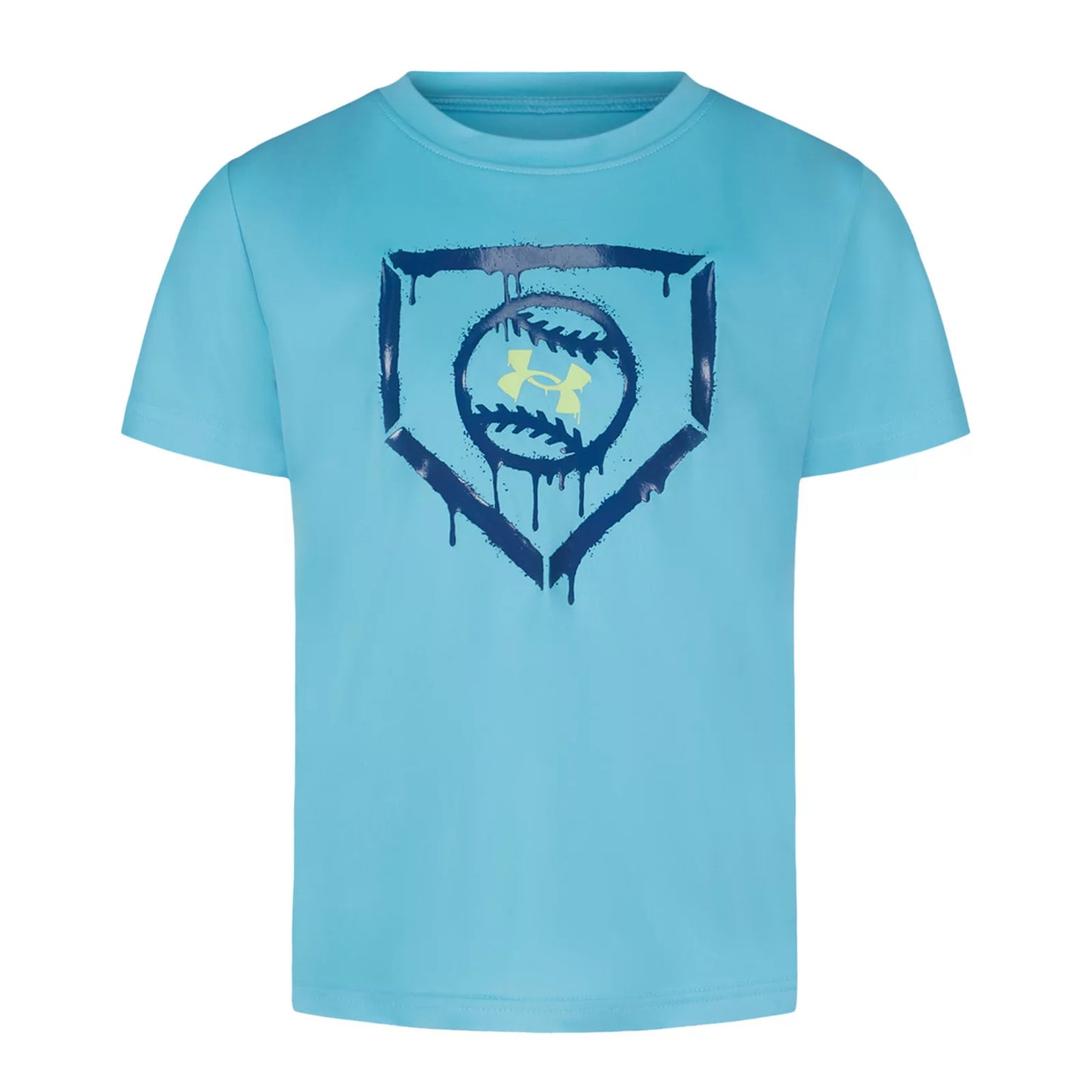 Under Armour Fresco Blue Home Plate Baseball Tee