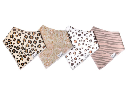 Copper Pearl Bandana Bib Sets