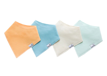 Copper Pearl Bandana Bib Sets