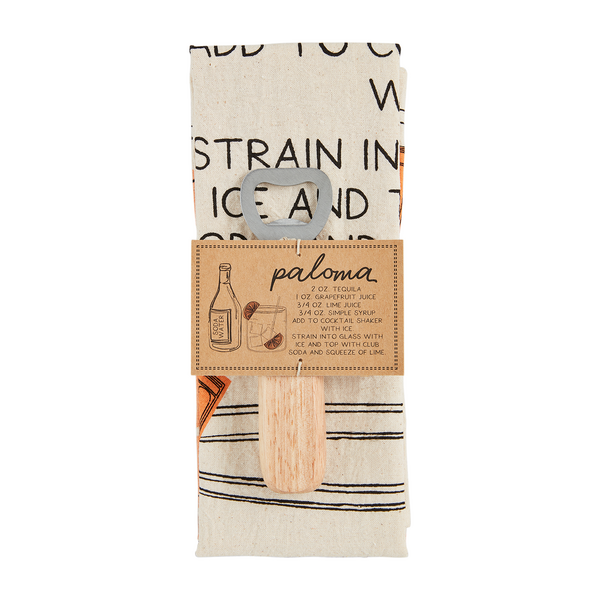 Mudpie Paloma Towel & Utensil Set