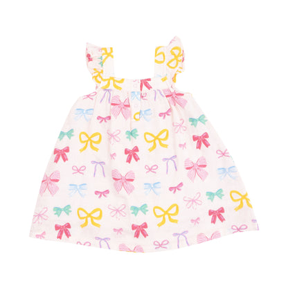 Angel Dear Colorful Bows Sundress