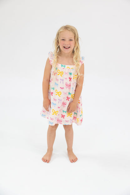 Angel Dear Colorful Bows Sundress