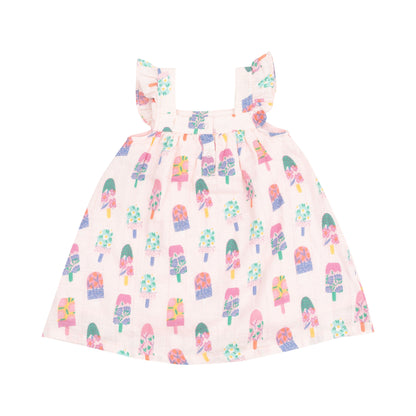 Angel Dear Floral Popsicles Sundress