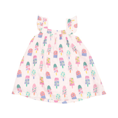 Angel Dear Floral Popsicles Sundress