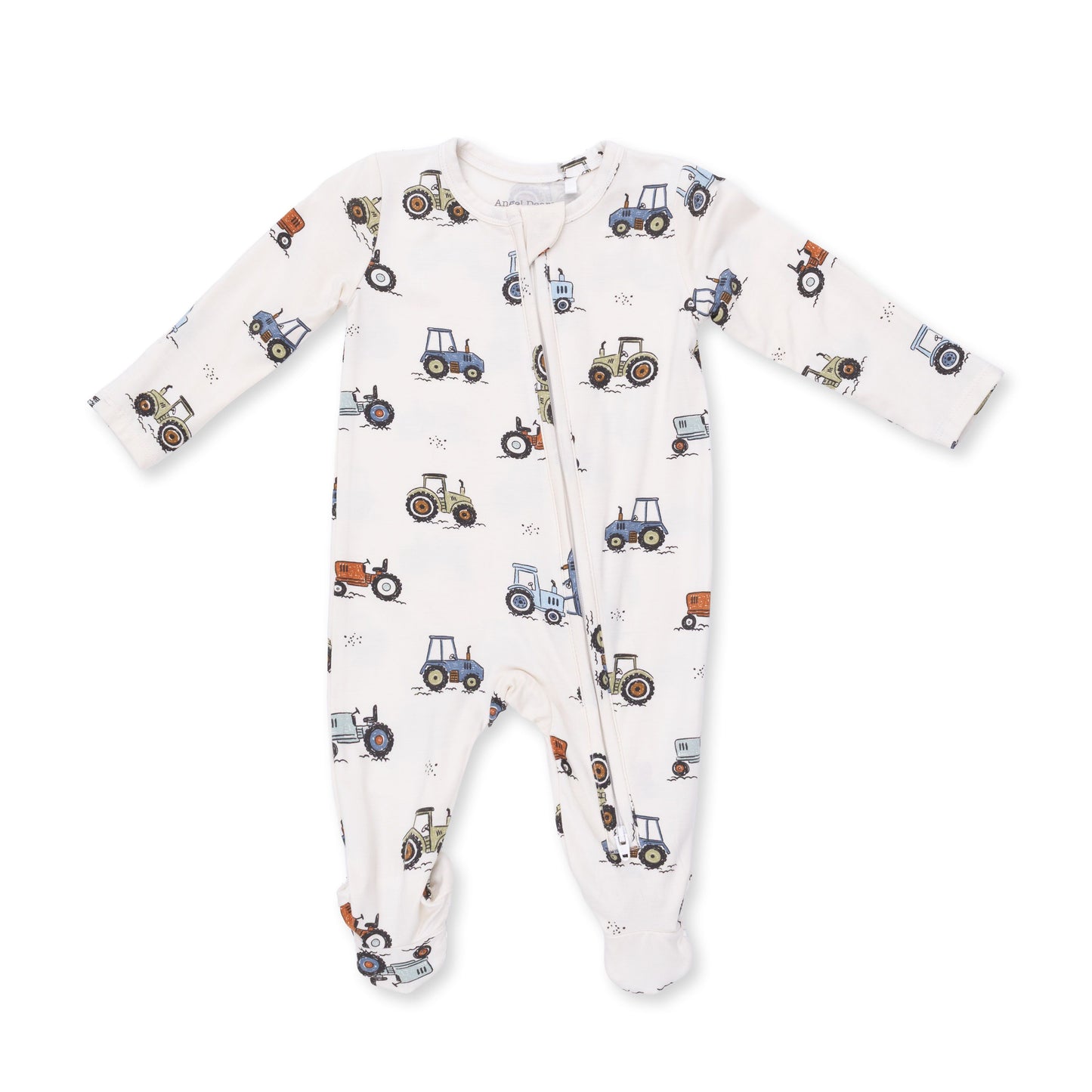 Angel Dear Future Farmer 2 Way Zipper Footie