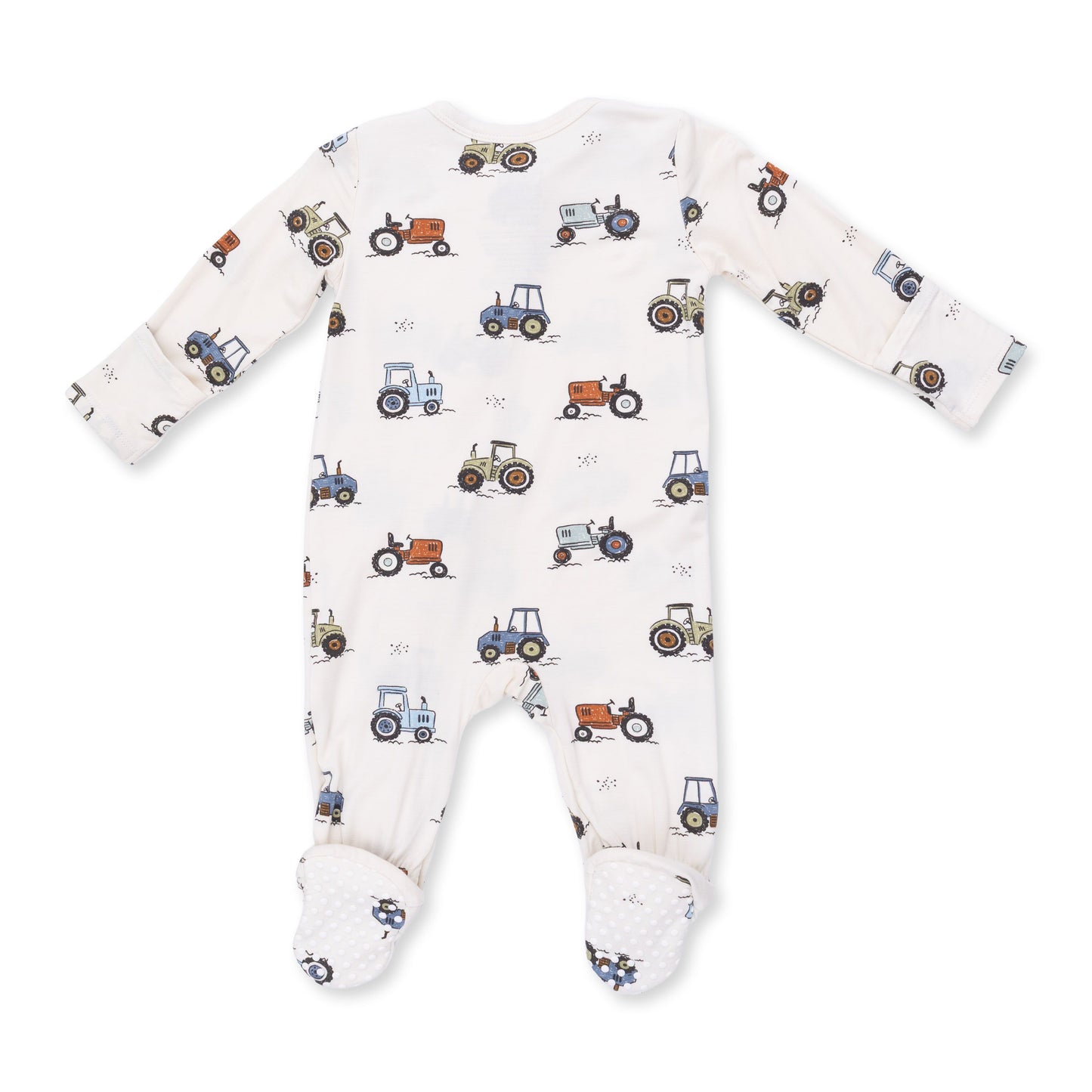 Angel Dear Future Farmer 2 Way Zipper Footie
