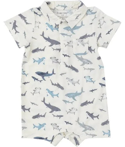 Angel Dear Sharks Polo Shortie
