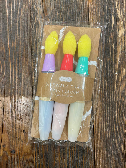 Mudpie Sidewalk Chalk Paintbrush Set