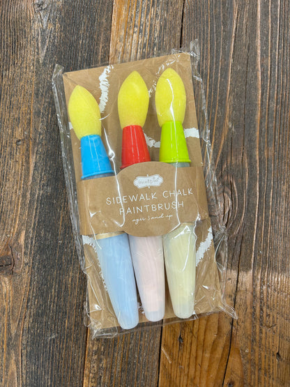 Mudpie Sidewalk Chalk Paintbrush Set