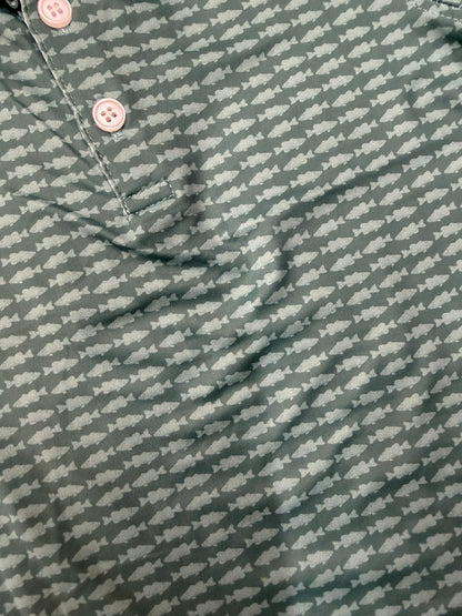 Meripex Teal Bass Polo