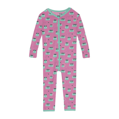 Kickee Tulip Bespeckled frogs Convertible Sleeper