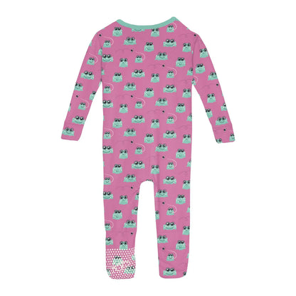 Kickee Tulip Bespeckled frogs Convertible Sleeper