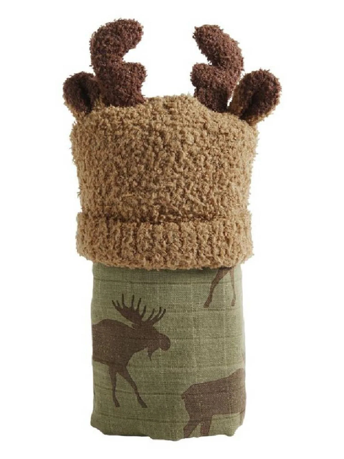 Mudpie Moose Swaddle and Hat