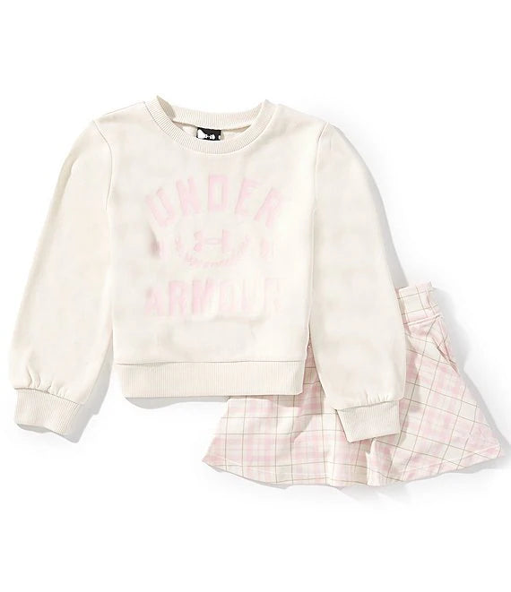 Under Armour Stone & Marky Plaid Skort Set